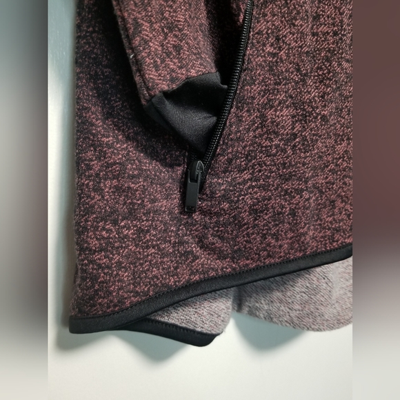 Warrior by Danica Patrick Burgundy Zip UpTop - Picture 5 of 8